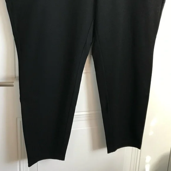 INC Women's Classic Black Mid Rise Skinny Leg Regular Fit Pants + size 28W NWT - Picture 8 of 16
